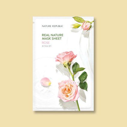 Real Nature Mask Sheet Rose
