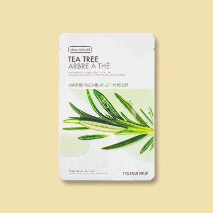 Real Nature Mask Sheet Tea Tree