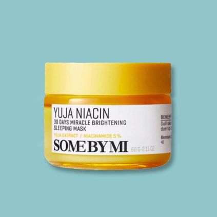 Yuja Niacin 30 Days Miracle Brightening Sleeping Mask revitalizujúca nočná maska na tvár