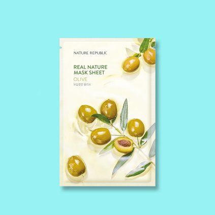 Real Nature Mask Sheet Olive