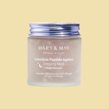 Calendula Peptide Ageless Sleeping Mask výživná nočná gélová maska