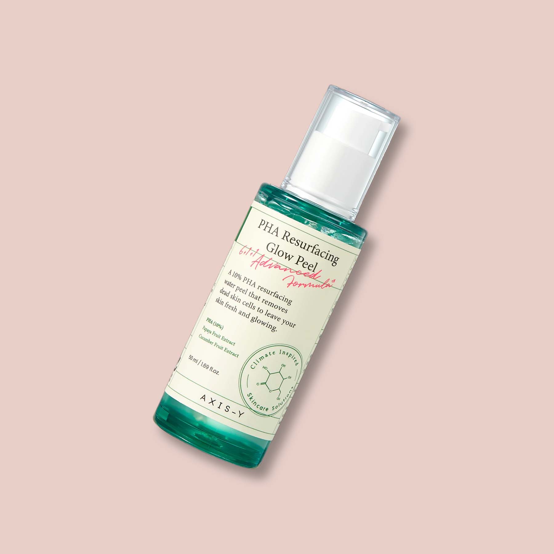 E-shop AXIS-Y PHA Resurfacing Glow Peel jemný exfoliačný peeling pre rozjasnenie pleti 50 ml