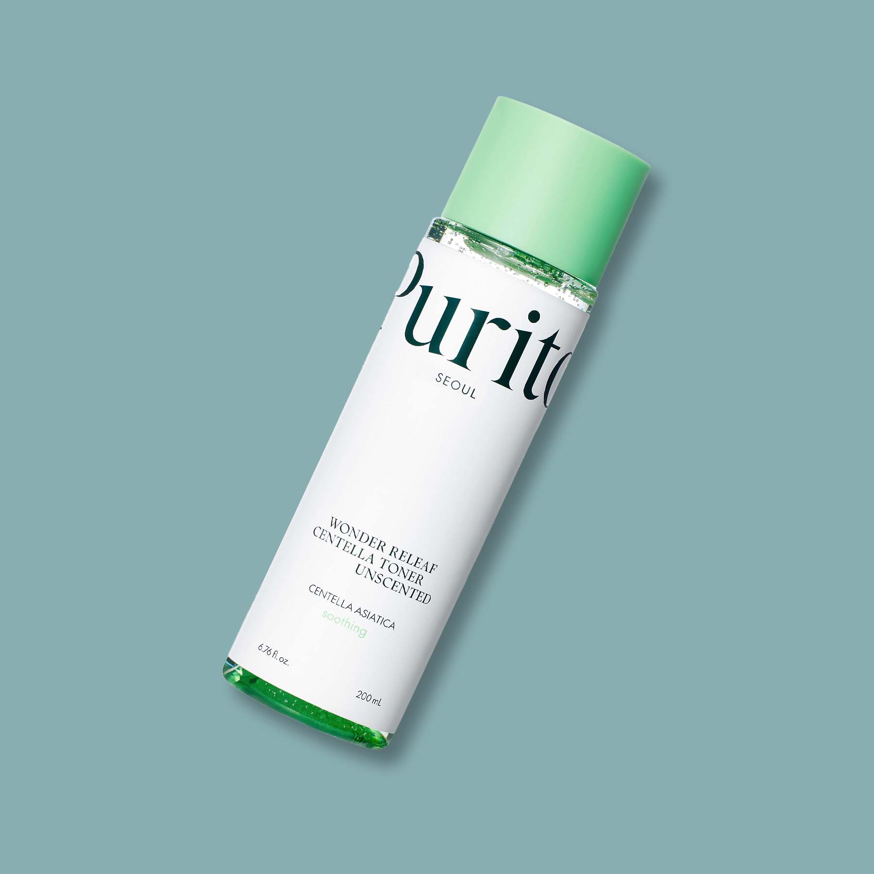 E-shop Purito Wonder Releaf Centella Toner Unscented upokojujúci tóner pre citlivú pleť 200 ml
