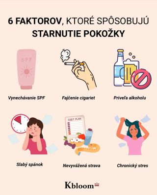Vieš, čo všetko sa podpisuje pod predčasné starnutie pokožky? Nie je to len o genetike, každý deň ju ovplyvňujeme svojimi...